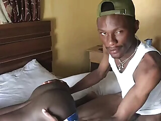 Ebony Ghanaian doggystyled amateur porn bareback porn big cock porn